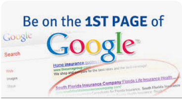 First Page of Google